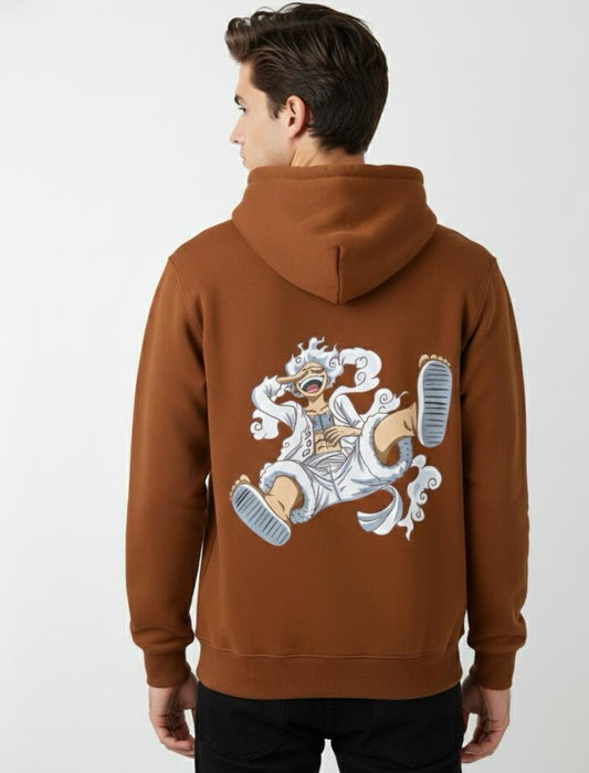 NEUKO Gear 5 Brown Oversized Hoodie – Soft, Comfy & Stylish Fit