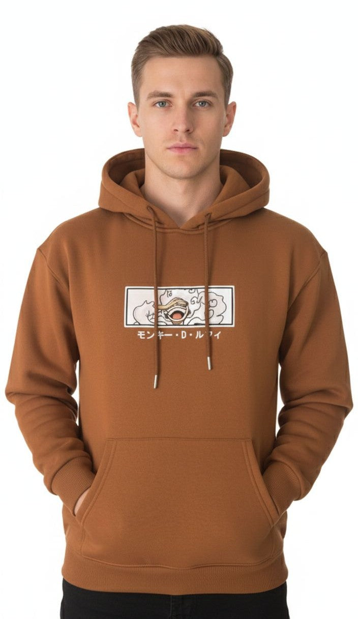 NEUKO Gear 5 Brown Oversized Hoodie – Soft, Comfy & Stylish Fit