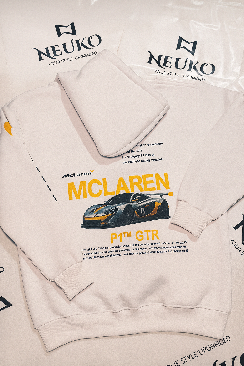 McLaren P1™ GTR Oversized Hoodie – Premium Streetwear