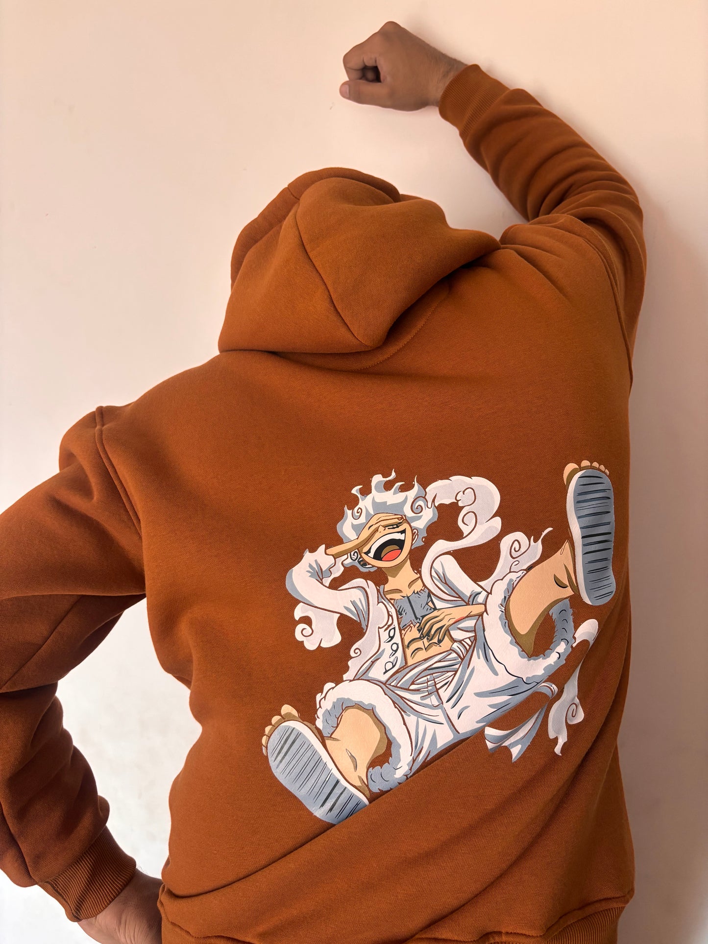 NEUKO Gear 5 Brown Oversized Hoodie – Soft, Comfy & Stylish Fit