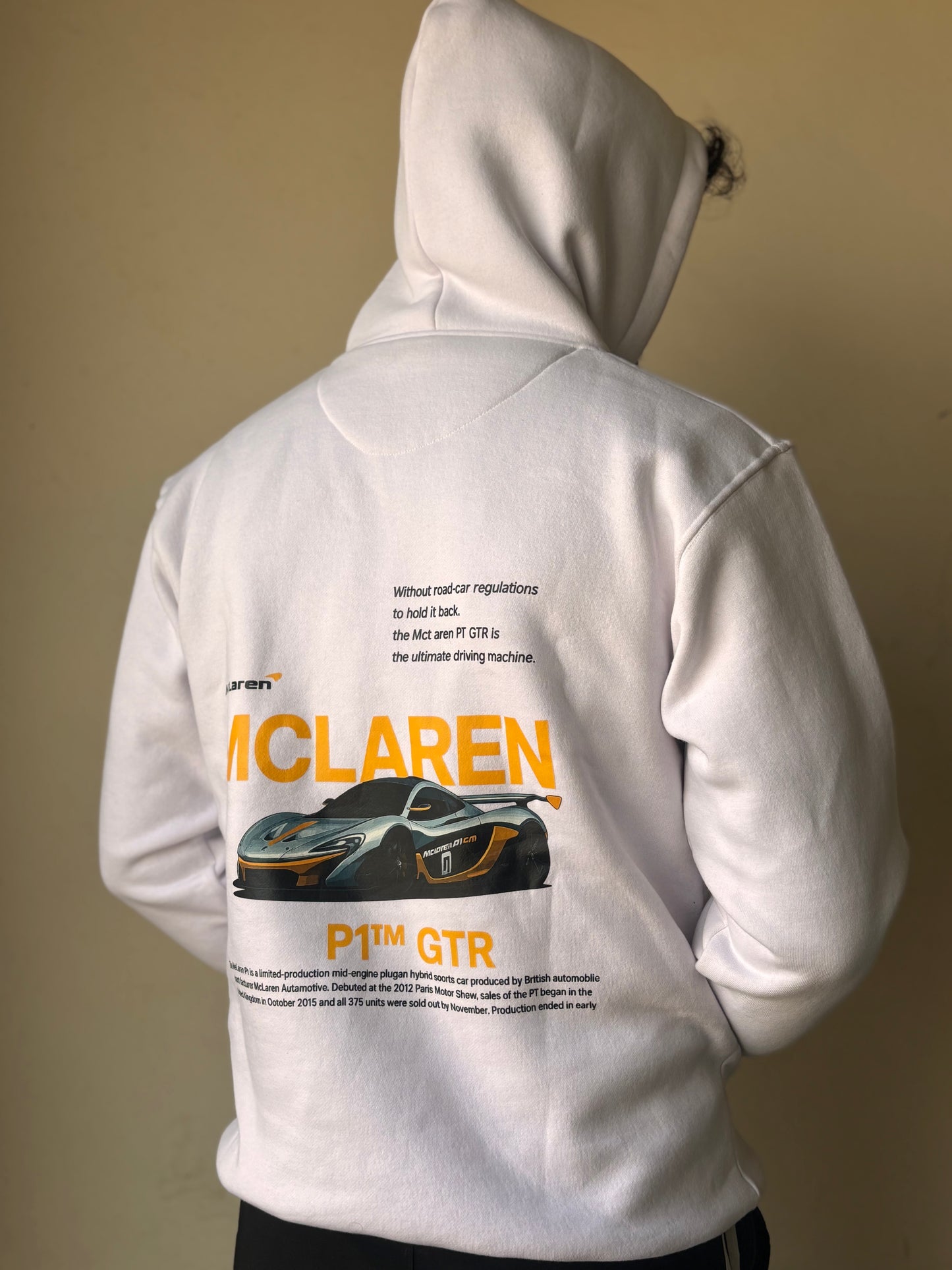 McLaren P1™ GTR Oversized Hoodie – Premium Streetwear