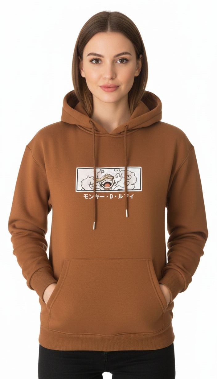 NEUKO Gear 5 Brown Oversized Hoodie – Soft, Comfy & Stylish Fit