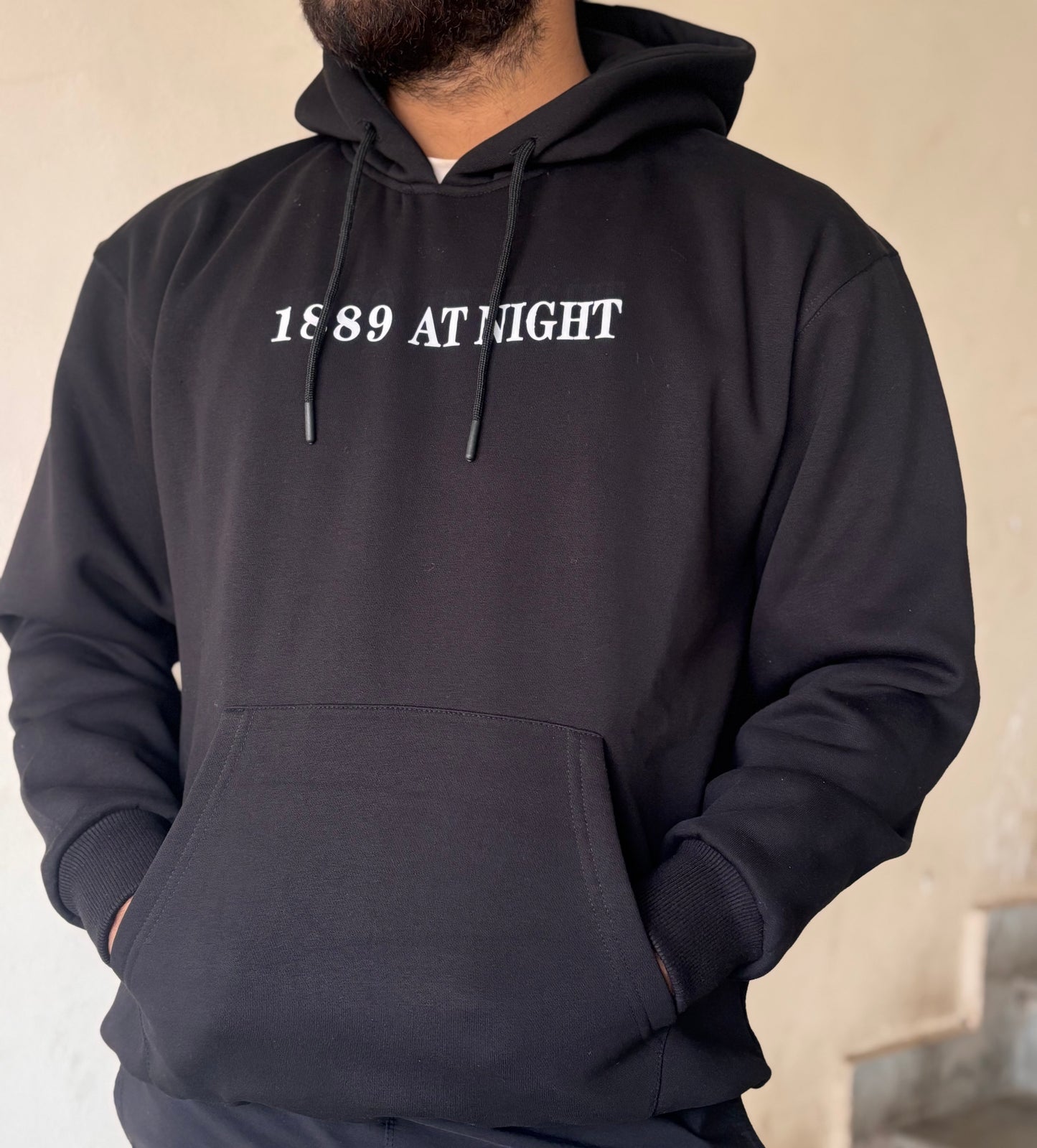 Neuko® Midnight Dimension Hoodie – Black | 400 GSM