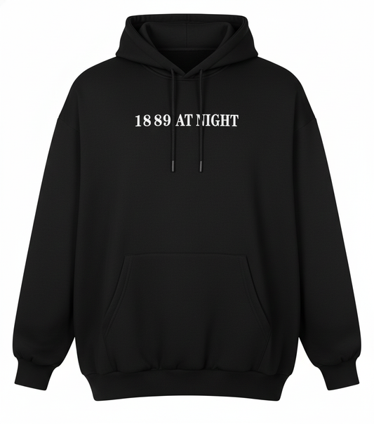 Neuko® Midnight Dimension Hoodie – Black | 400 GSM